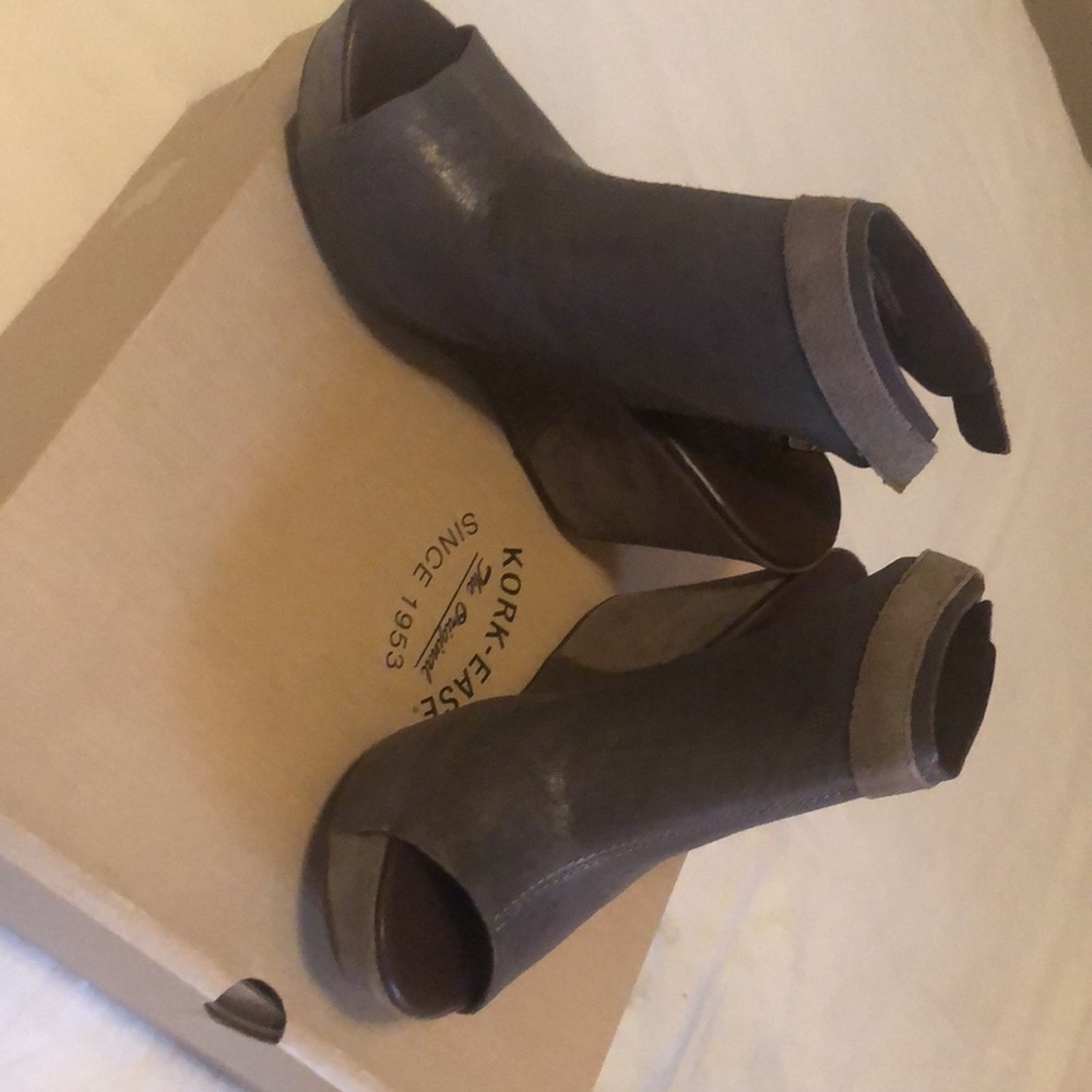 Kork Ease Berit Size 7 NWB GREY Castle Combo - Picture 4 of 4